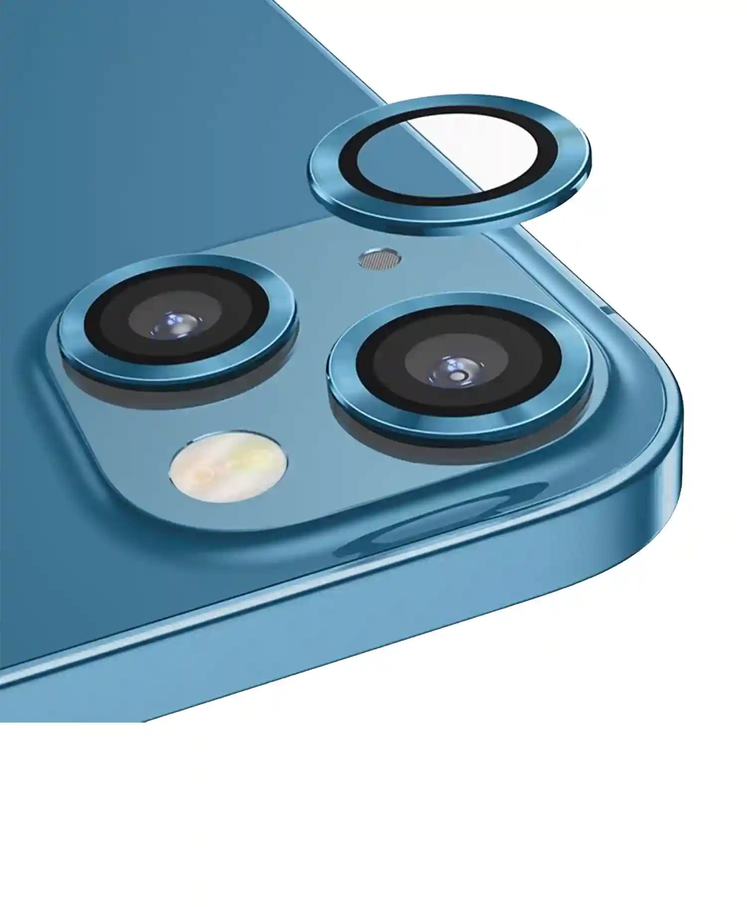 محافظ لنز رینگی شابلونی مدل KUSA دوربین آیفون Iphone 13 — تصویر ۳
