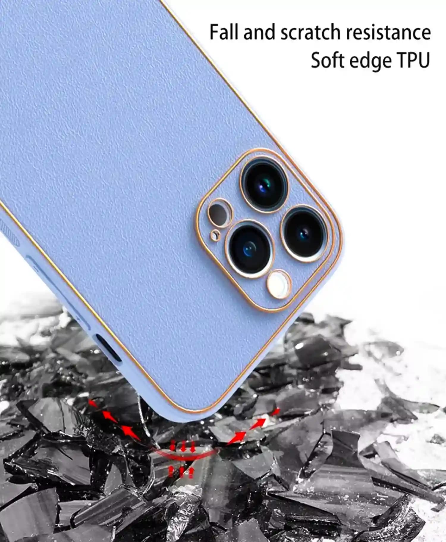 قاب چرمی لاکچری مجیک ماسک گوشی موبایل آیفون Iphone 13 Pro Max — تصویر ۴