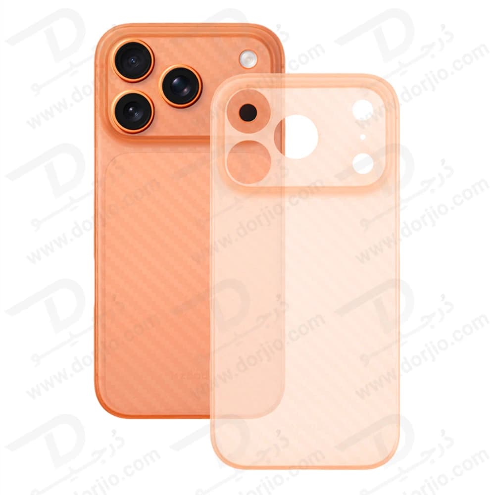 قاب محافظ کربنی iPhone 17 Pro مدل Air Carbons مارک KZDOO — تصویر ۵
