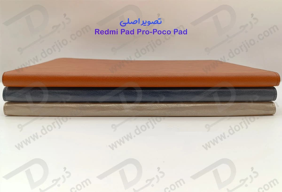 فلیپ کاور چرمی تبلت Xiaomi Redmi Pad Pro — تصویر ۷