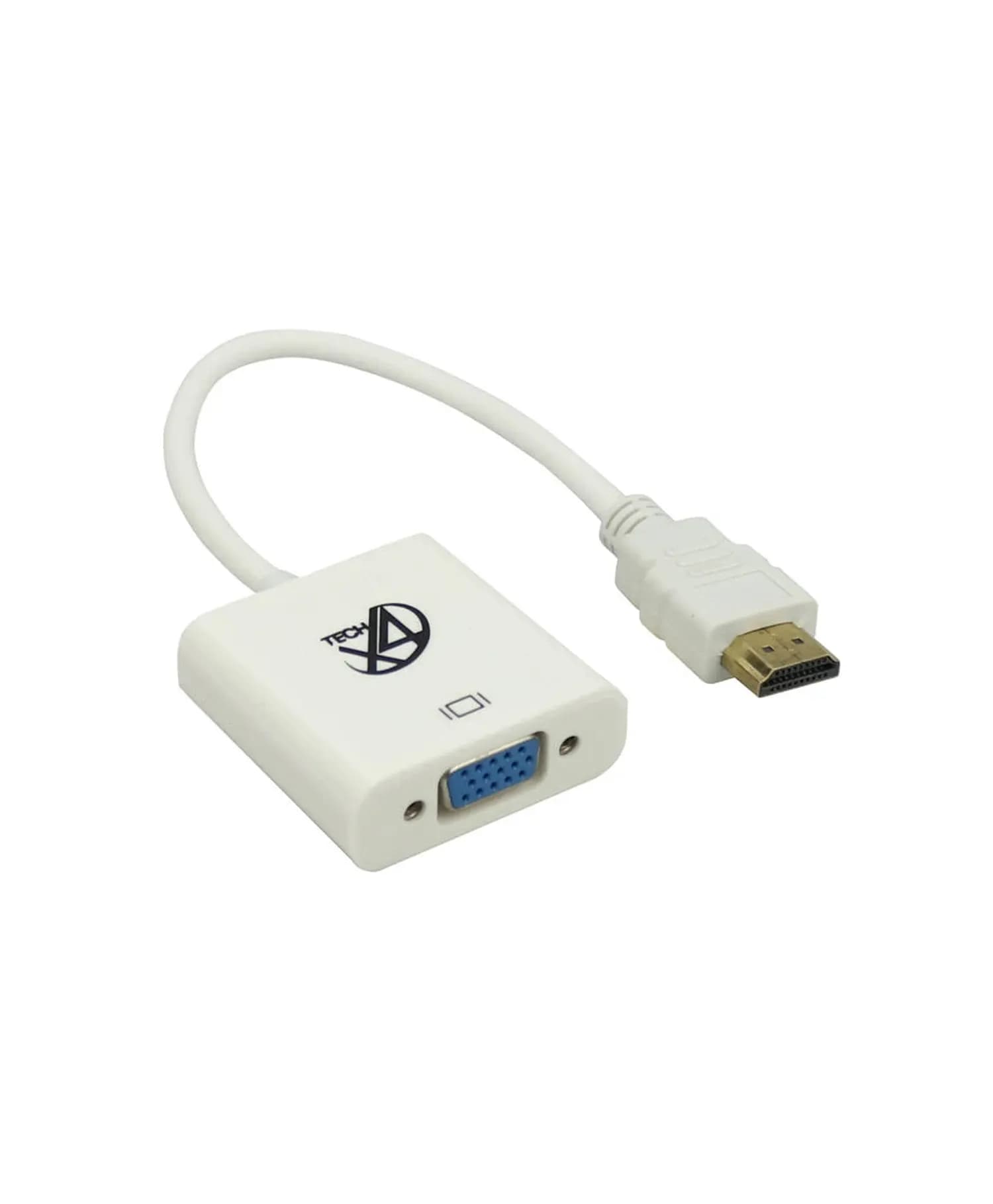 تبدیل HDMI به VGA همراه کابل AUX ایکس فورتک