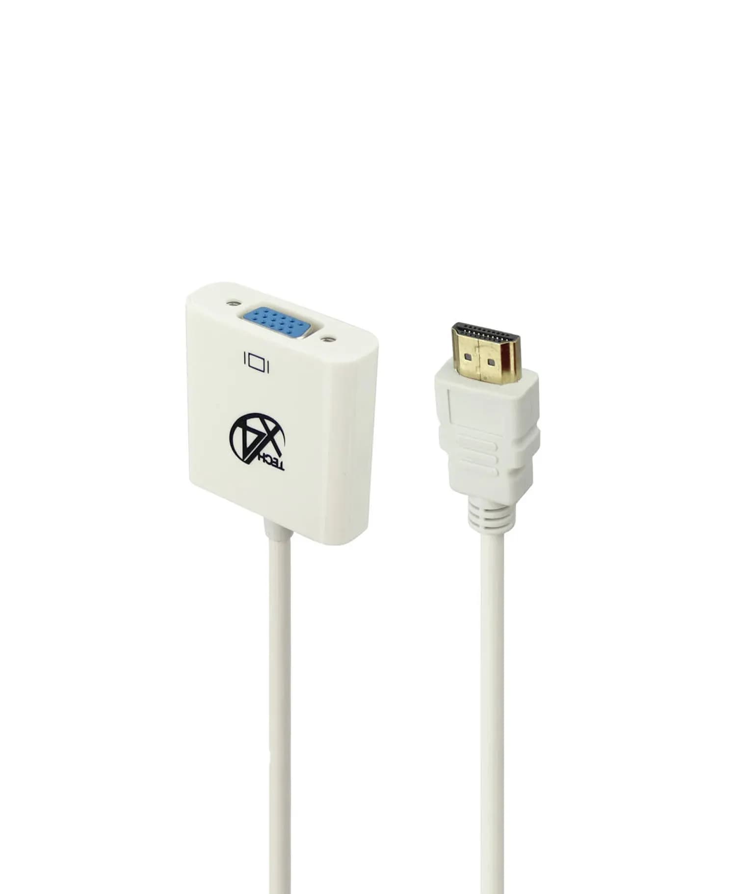 تبدیل HDMI به VGA همراه کابل AUX ایکس فورتک — تصویر ۳