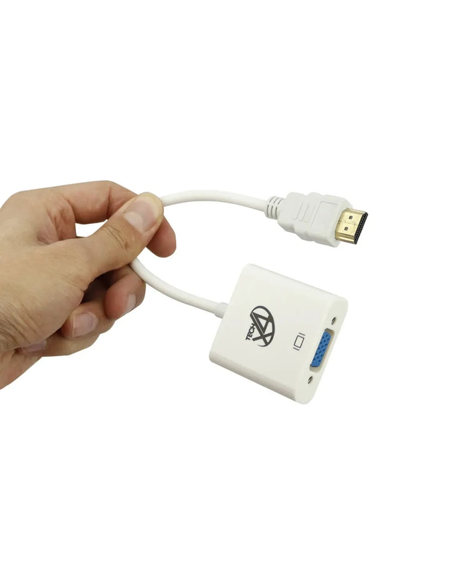 تبدیل HDMI به VGA همراه کابل AUX ایکس فورتک — تصویر ۴