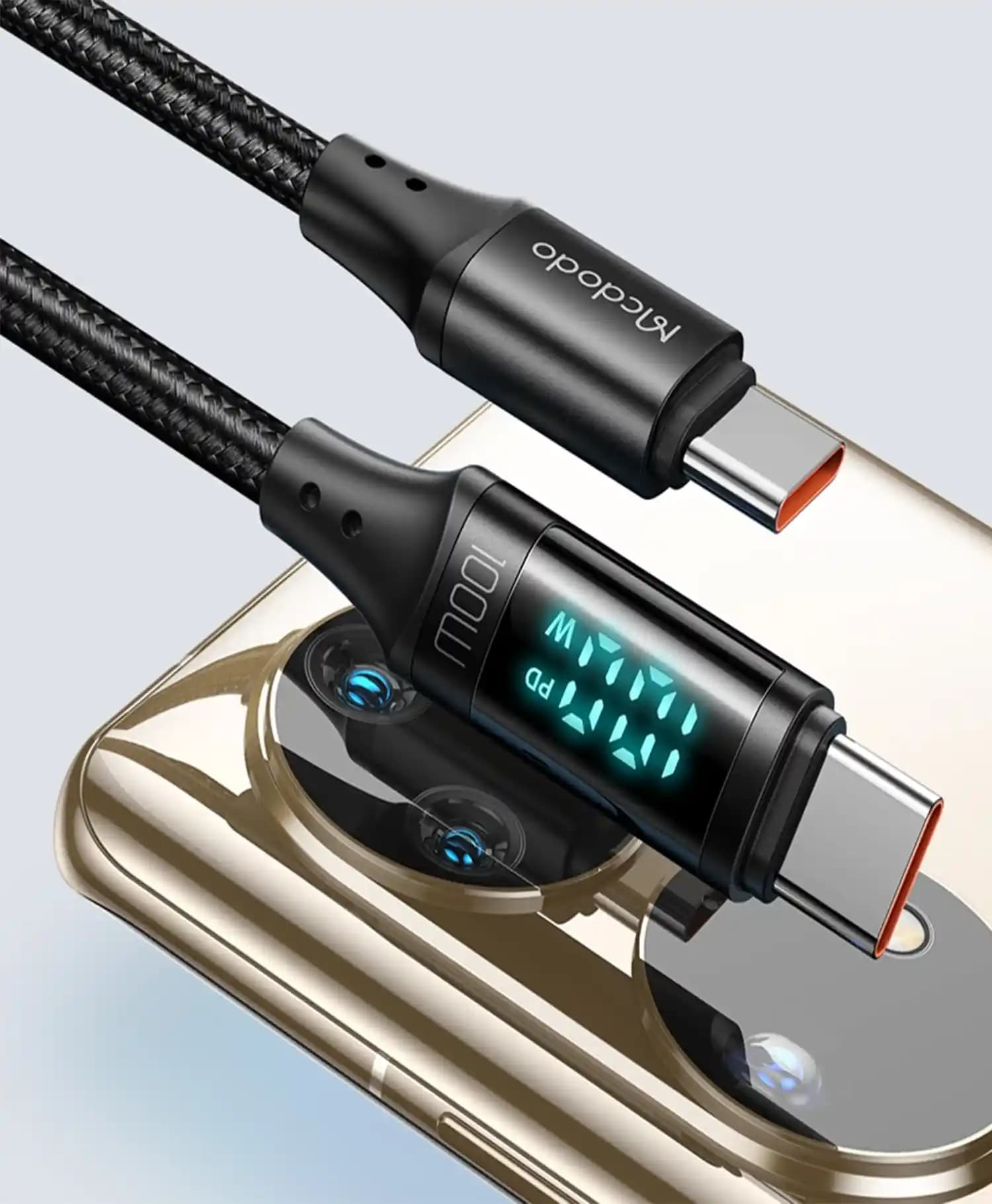 کابل تبدیل Type-C به Type-C مک دودو CA-110 — تصویر ۳