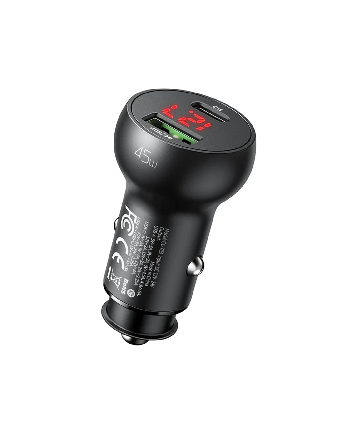شارژر فندکی مک دودو 45 وات مدل CC-7030