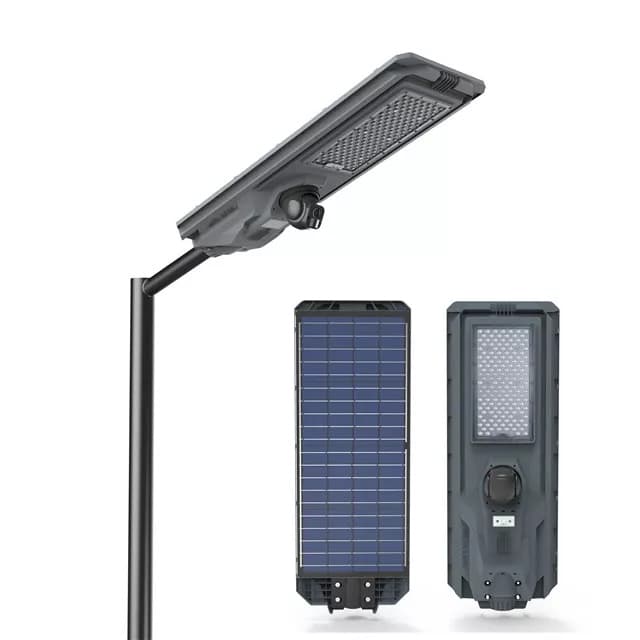 چراغ خیابانی خورشیدی 1200 وات، برند Newsky، مدل MJ-SSTH1200C — تصویر ۴