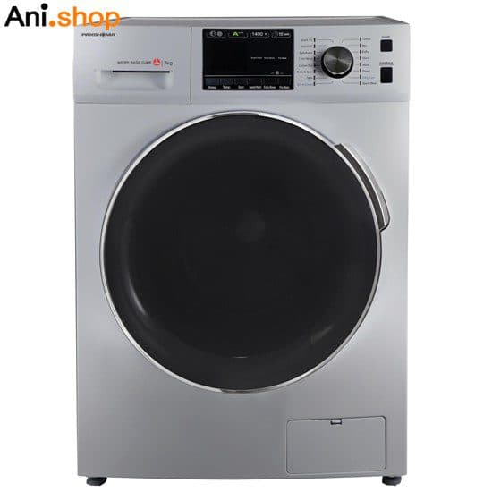 ماشین لباسشویی اتوماتیک 7 کیلویی پاکشوما مدل TFU-75401 رنگ سیلور کد 177