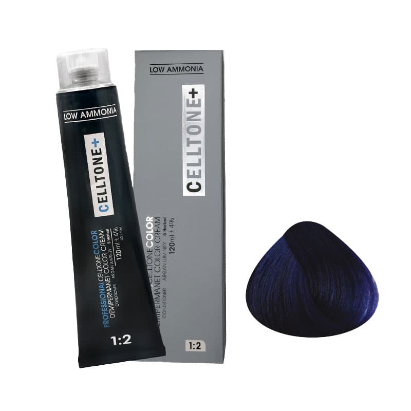 کیت رنگ مو سلتون (Celltone) شماره 099 آبی