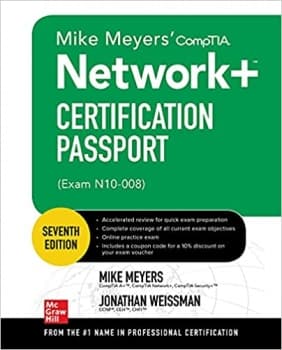 کتاب Mike Meyers’ CompTIA Network+ Certification Passport, Seventh Edition (Exam N10-008) (Mike Meyers’ Certification Passport)
