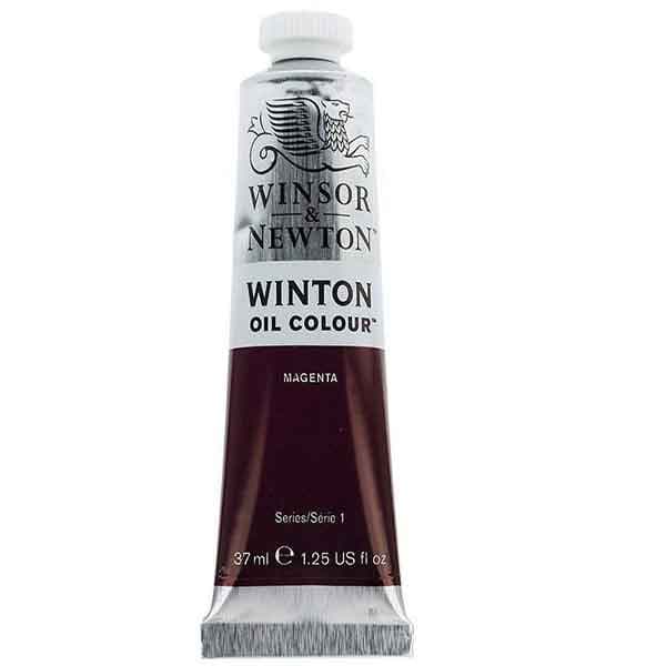 رنگ روغن وینزور مدل winton کد رنگ ۳۸۰ magentaحجم۳۷ میل