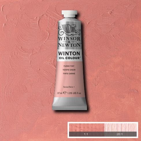 رنگ روغن وینزور مدل winton کد رنگ257 Flesh Tint حجم۳۷ میل — تصویر ۲