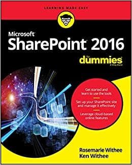 جلد سخت رنگی_کتاب SharePoint 2016 For Dummies