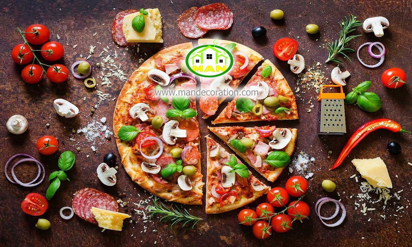 پوستردیواری غذا کد 12391