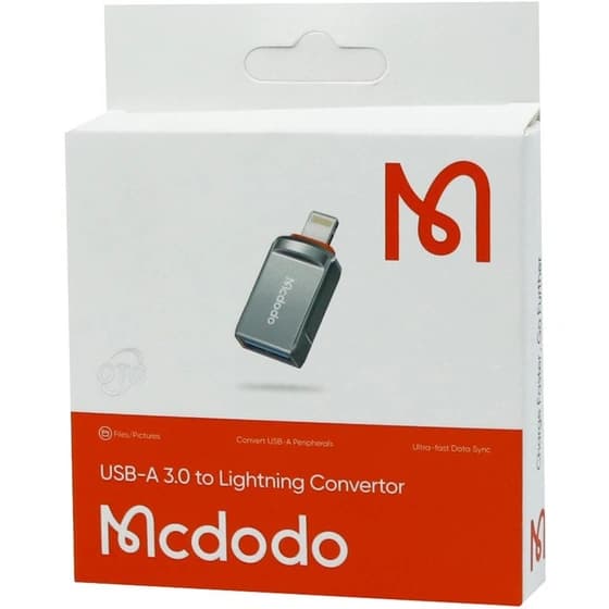 مبدل OTG لایتنینگ مدل MCDODO OT-8600 — تصویر ۳