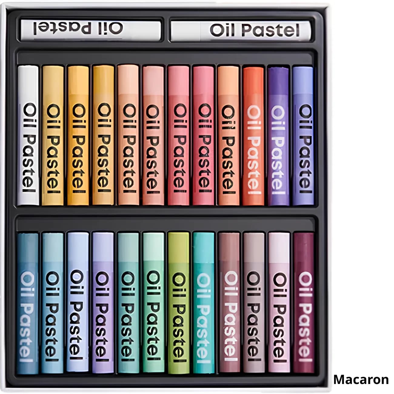 پاستل روغنی کاکو KACO مدل KALOR Oil Pastels بسته 24 رنگ — تصویر ۳