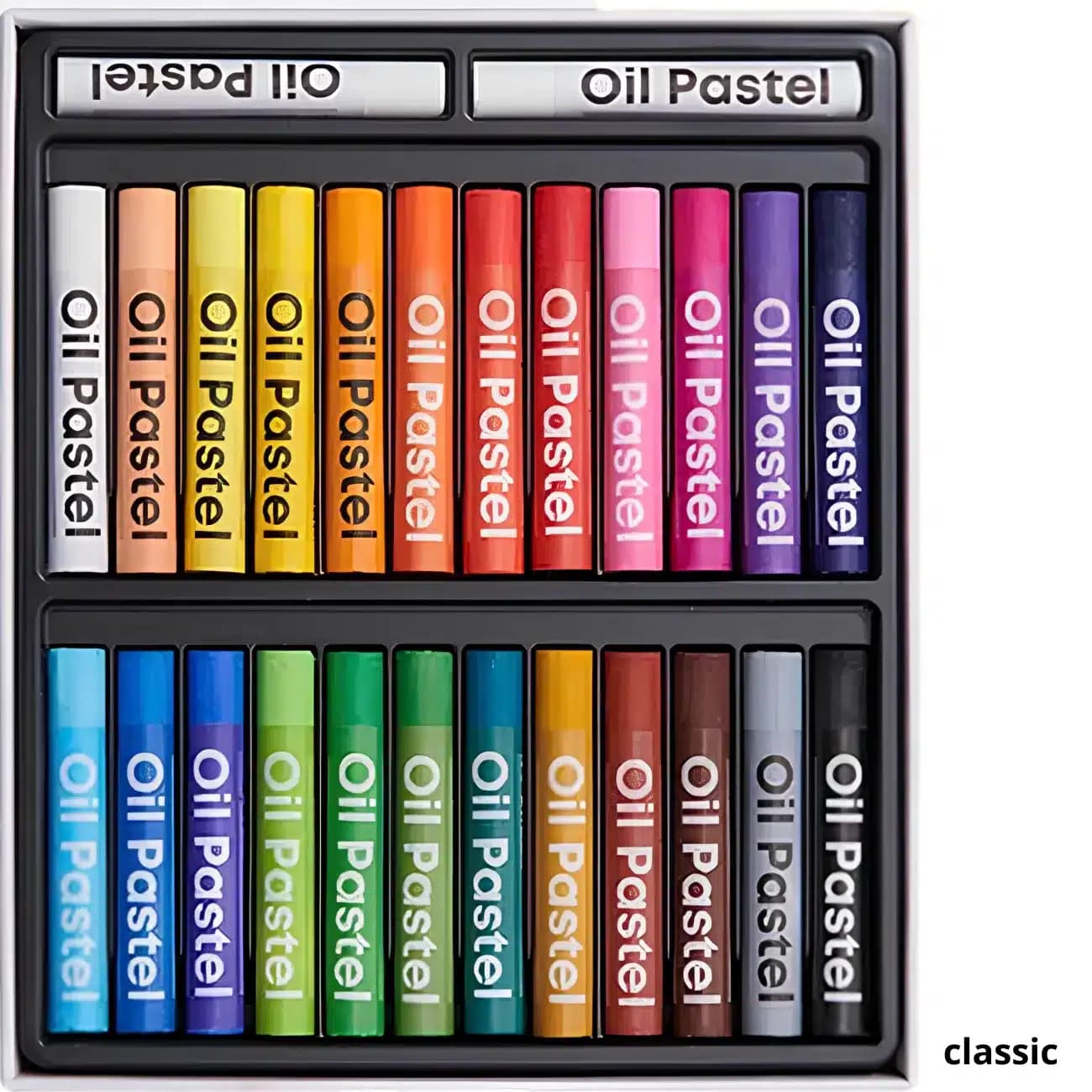 پاستل روغنی کاکو KACO مدل KALOR Oil Pastels بسته 24 رنگ — تصویر ۹