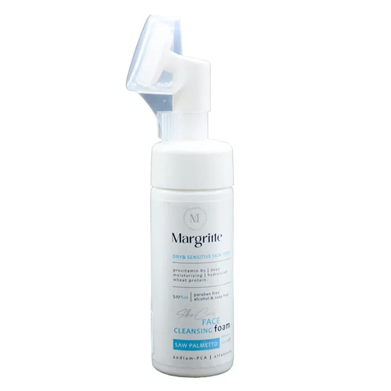 فوم شستشوی صورت مارگریت مناسب پوست خشک و حساس حجم 150mL