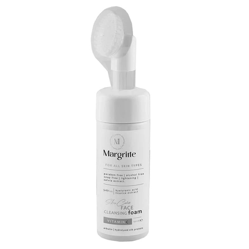 فوم شستشوی صورت مارگریت مدل روشن کننده حجم 150mL