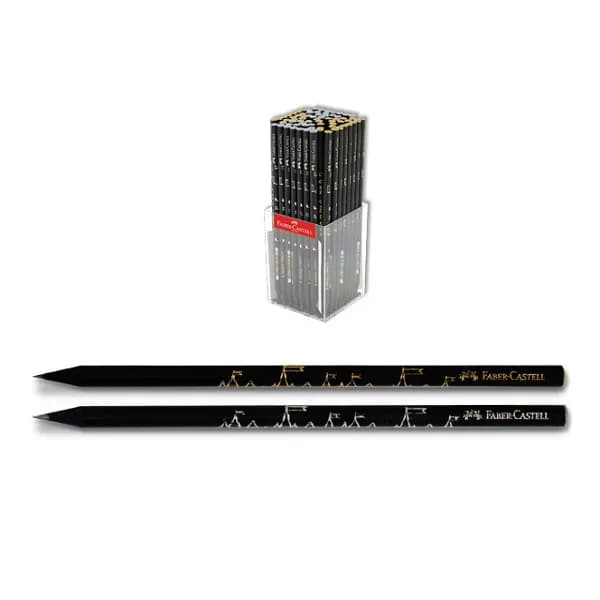مداد مشکی فابر کاستل Faber Castell طرح قلعه HB