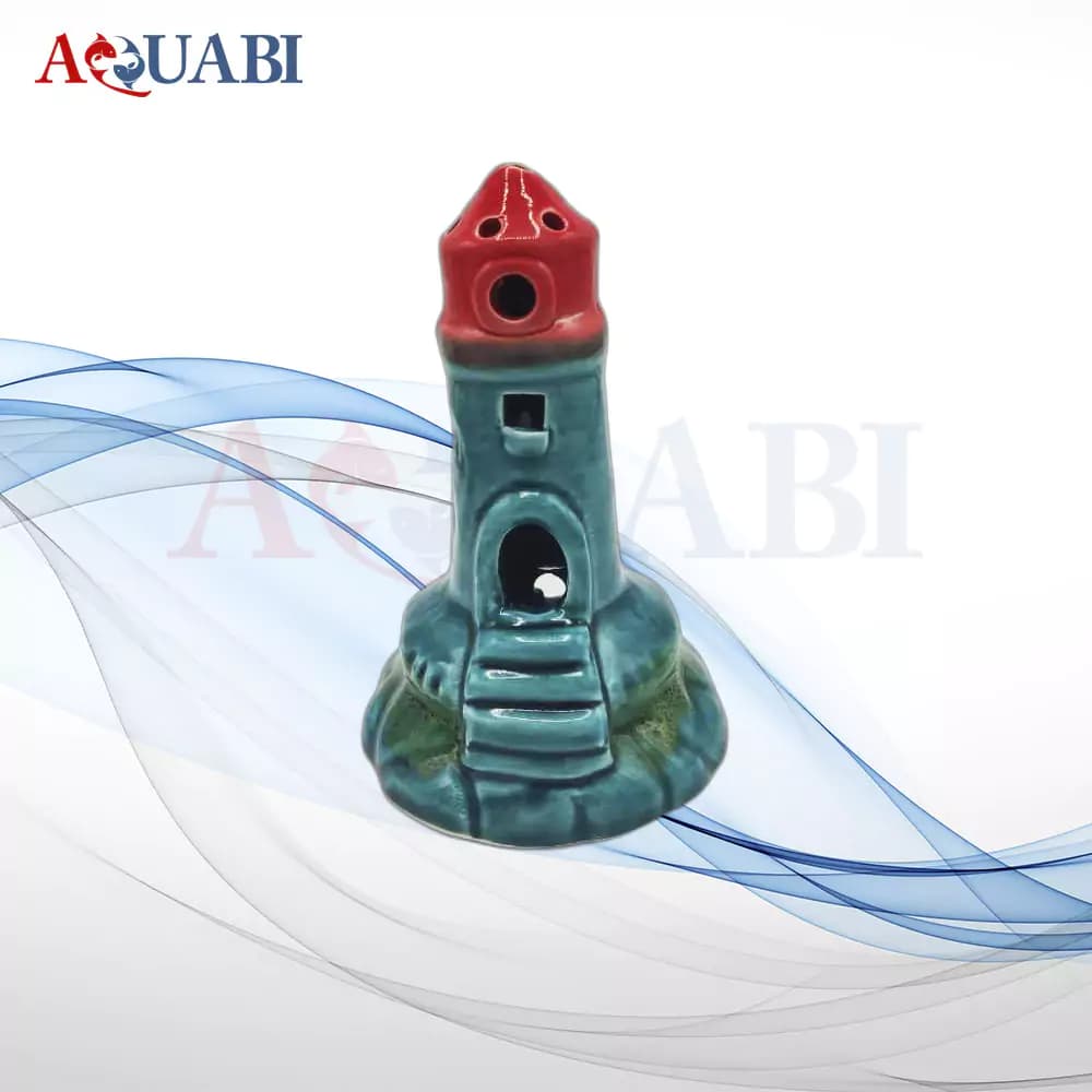 مجسمه آکواریوم فانوس دریایی بزرگ
