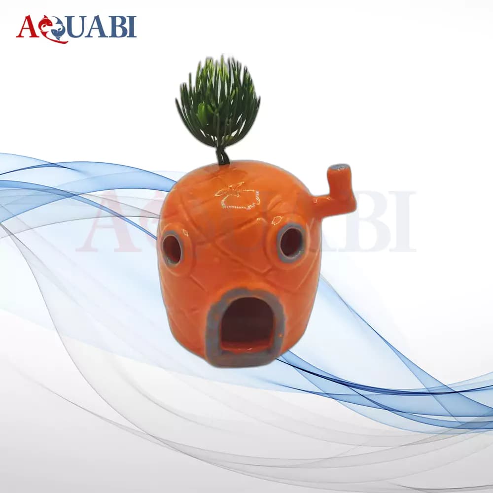 مجسمه آکواریوم خانه باب اسفنجی