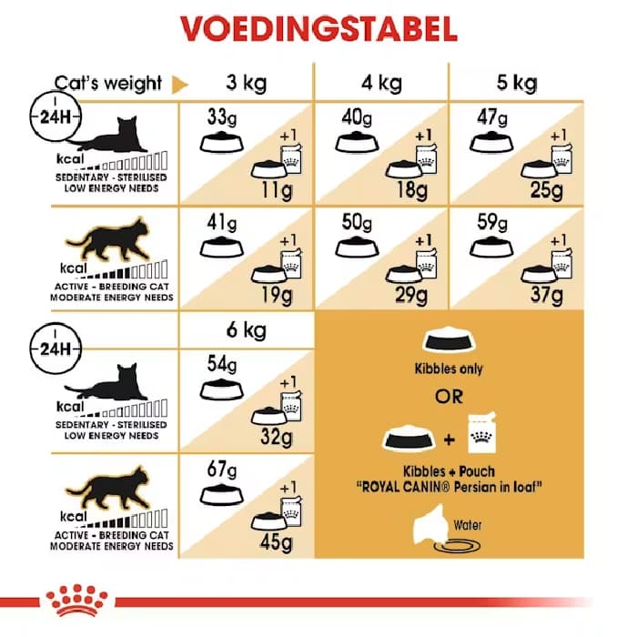 غذا خشک گربه بالغ پرشین رویال کنین طعم مرغ وزن 2 کیلوگرم Royal Canin Persian Adult — تصویر ۳