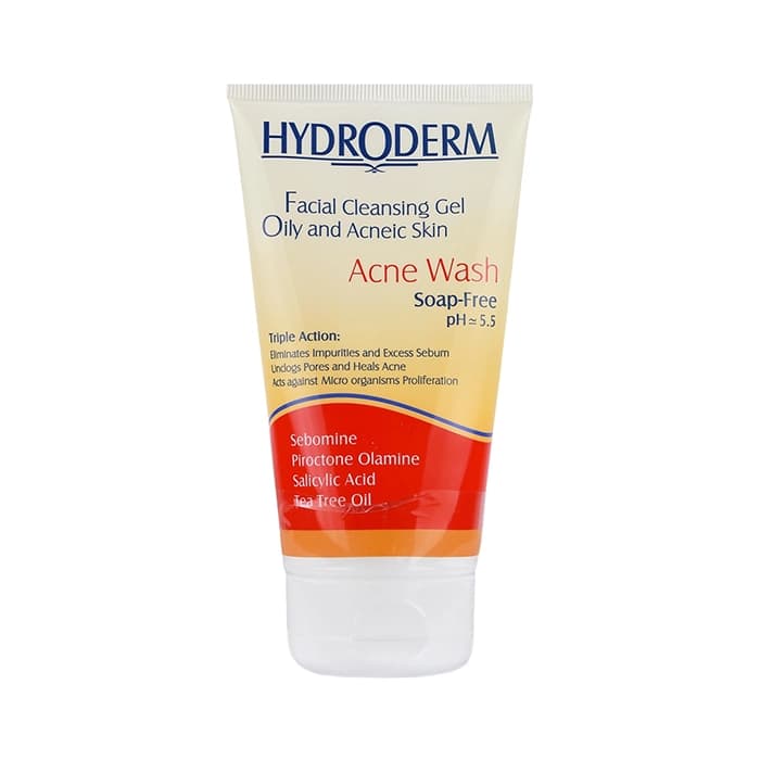 ژل شستشو صورت هیدرودرم پوست چرب 150ml