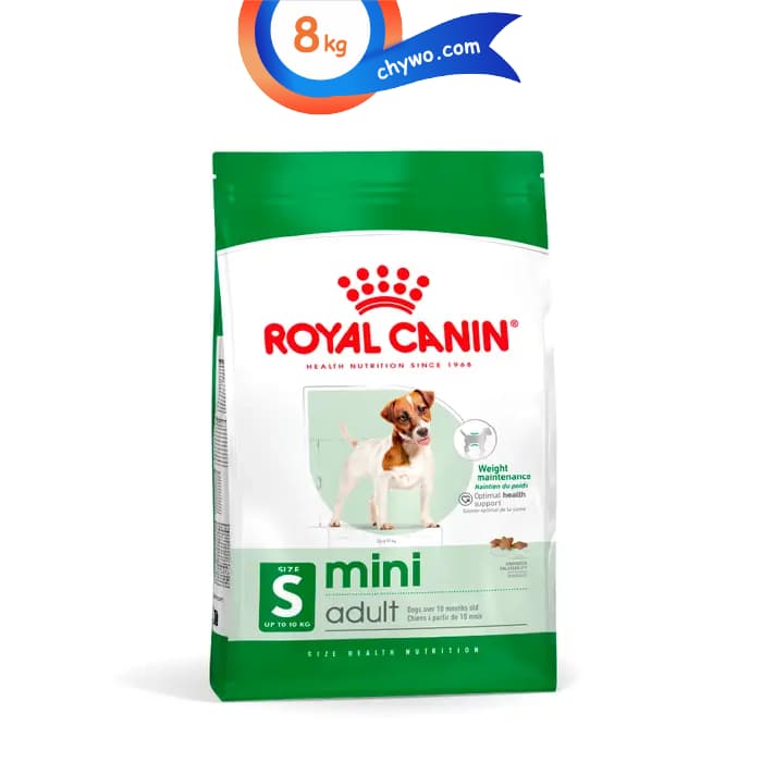 غذای خشک سگ بالغ نژاد کوچک رویال کنین مینی ادالت وزن 8 کیلوگرم Royal Canin Mini Adult