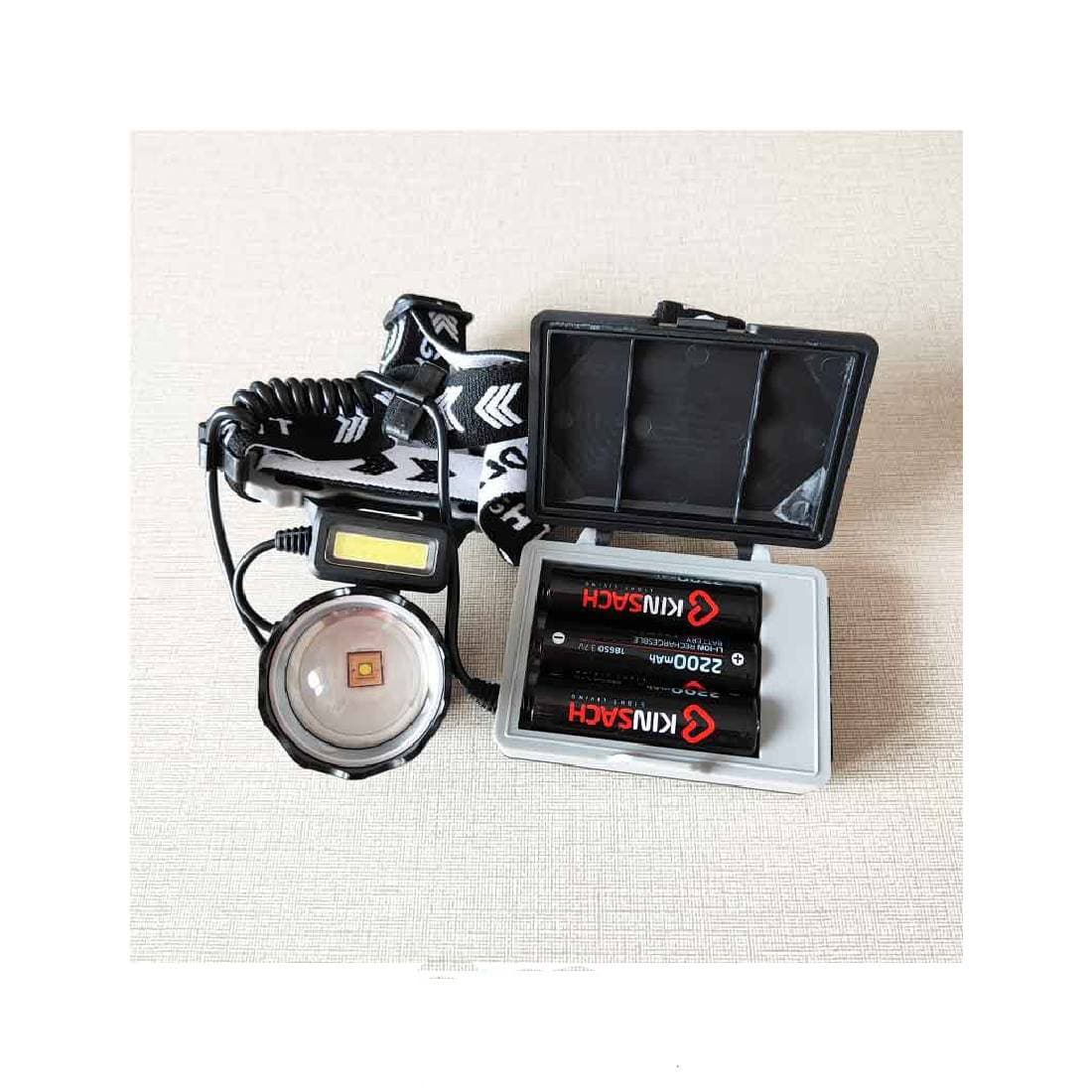 چراغ پیشانی زومدار کینساچ مدل KS-T1981 — تصویر ۲