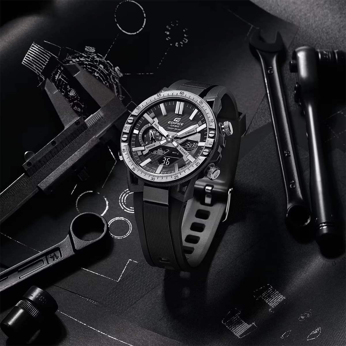 ساعت مچی مردانه کاسیو ادیفایس مدل Casio Edifice ECB-10TP-1ADF (CN) — تصویر ۲