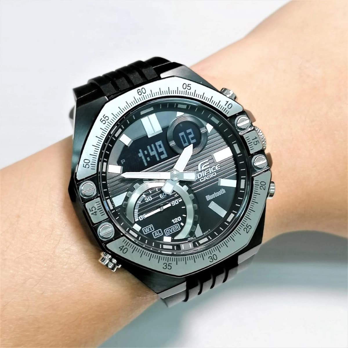 ساعت مچی مردانه کاسیو ادیفایس مدل Casio Edifice ECB-10TP-1ADF (CN) — تصویر ۷