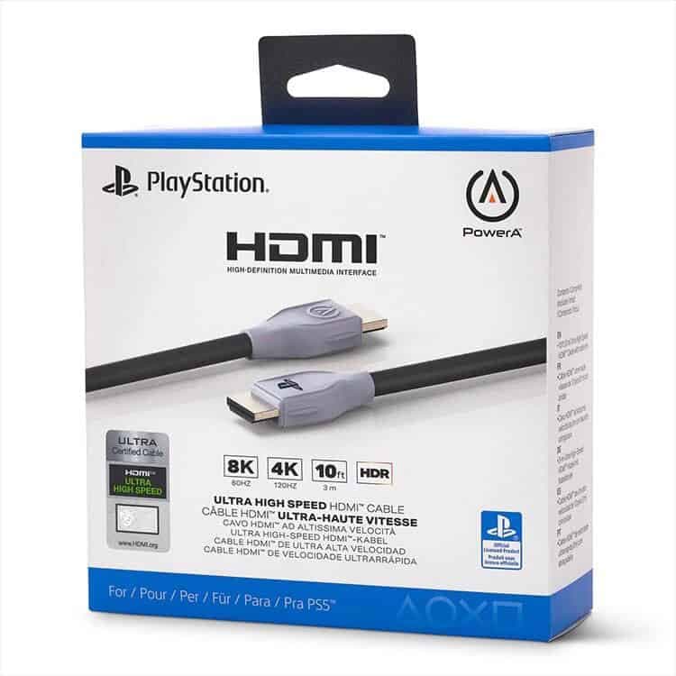 کابل PowerA HDMI 2.1 مناسب PS5 — تصویر ۷