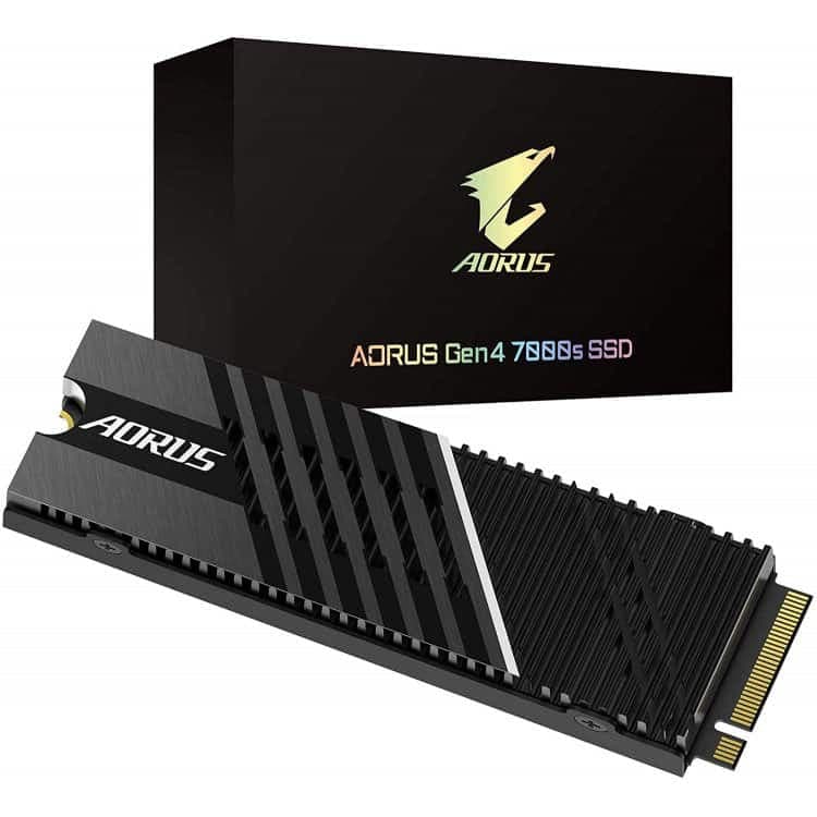 حافظه اس اس دی Gigabyte AORUS Gen4 7000s دارای هیت سینک – 1TB — تصویر ۴