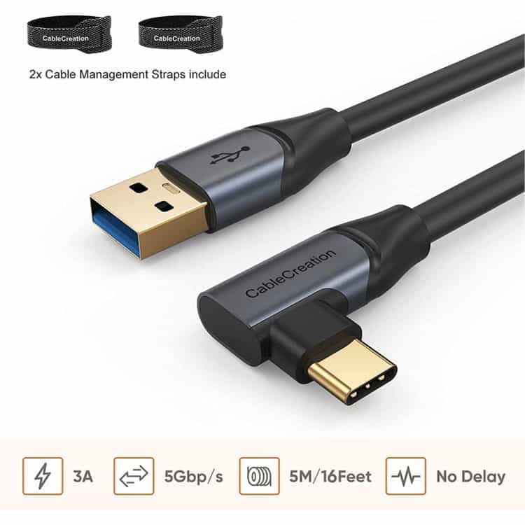 کابل CableCreation USB-C مخصوص Oculus Quest 2 — تصویر ۴