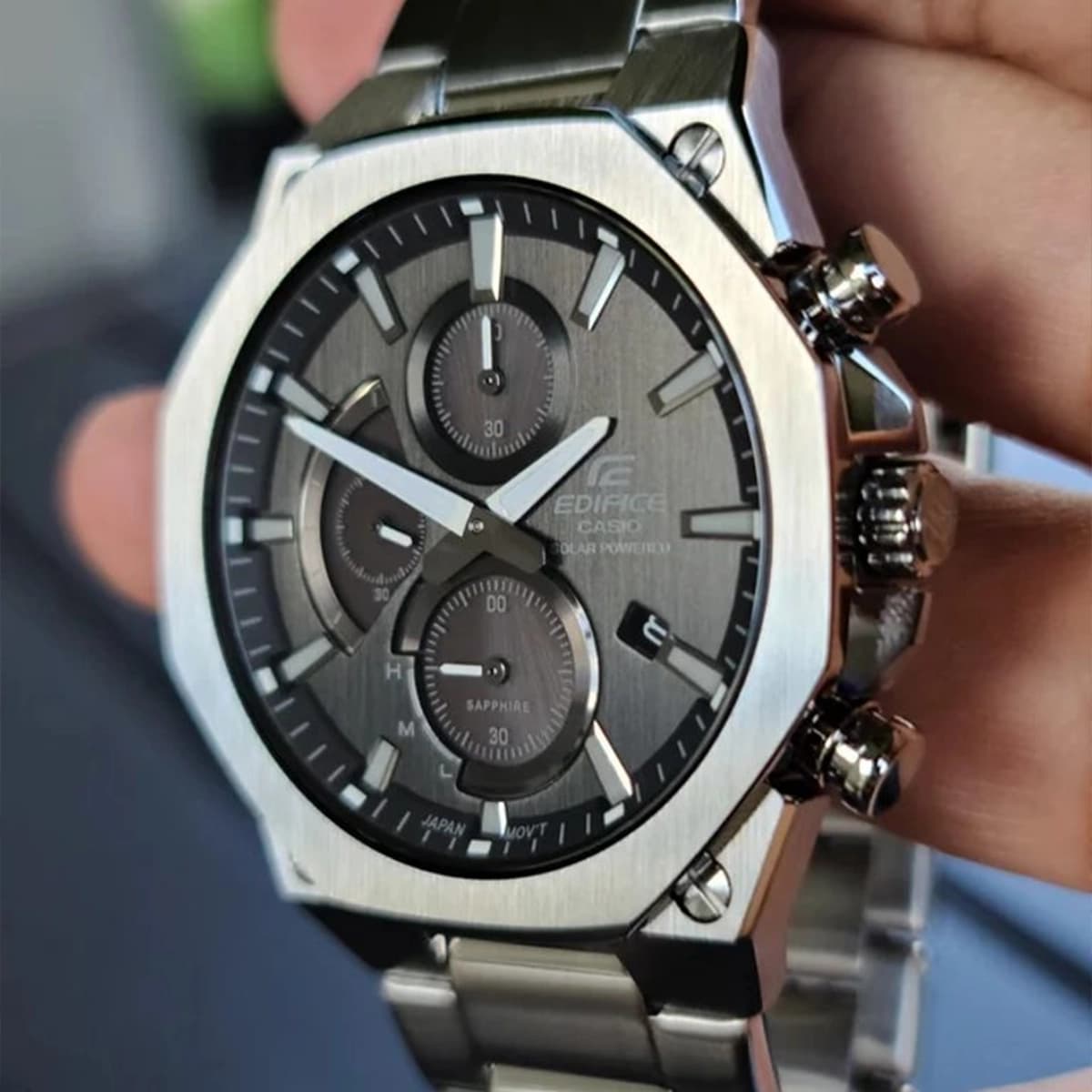 ساعت مچی مردانه کاسیو ادیفایس مدل Casio Edifice EFS-S570D-1AUDF — تصویر ۳