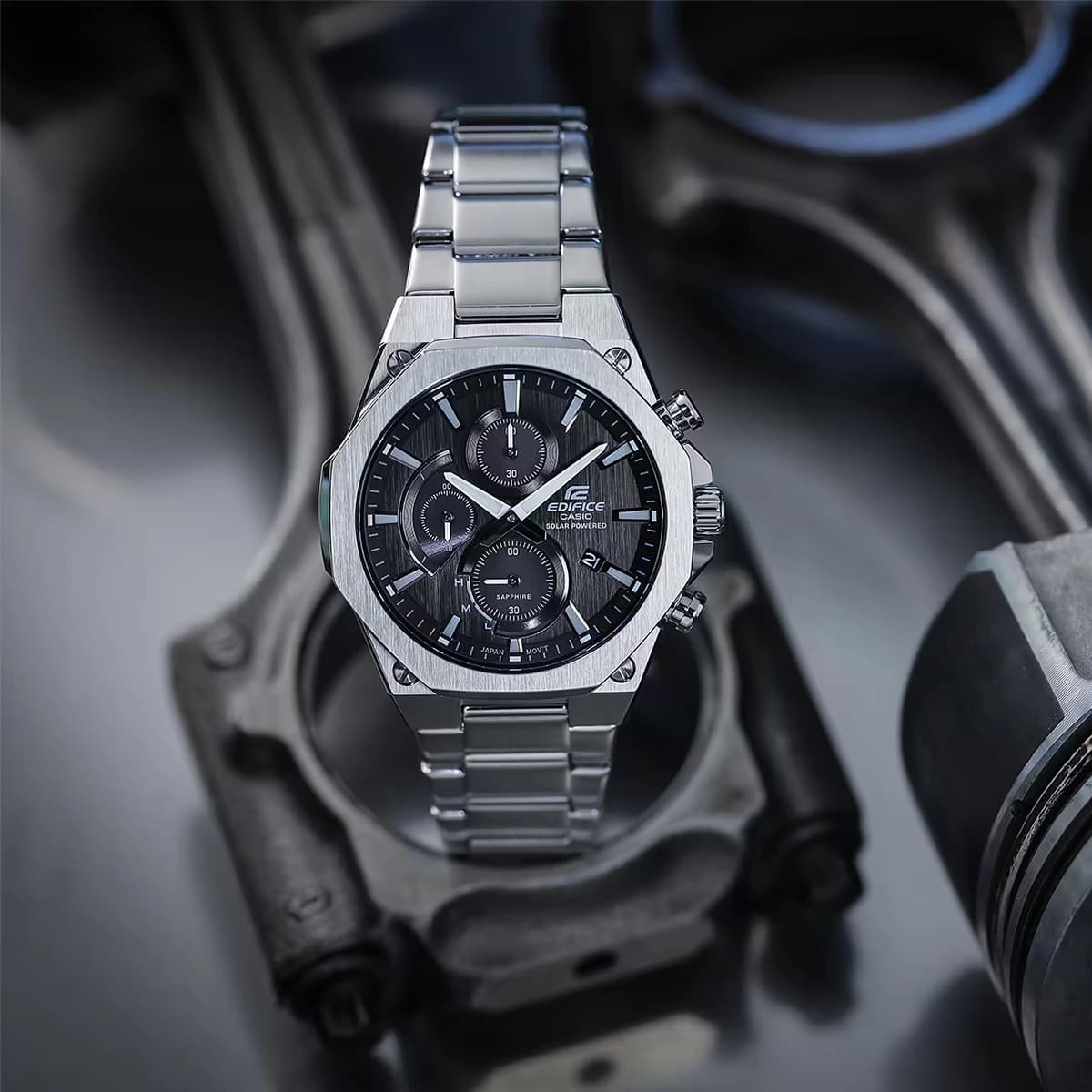 ساعت مچی مردانه کاسیو ادیفایس مدل Casio Edifice EFS-S570D-1AUDF — تصویر ۴