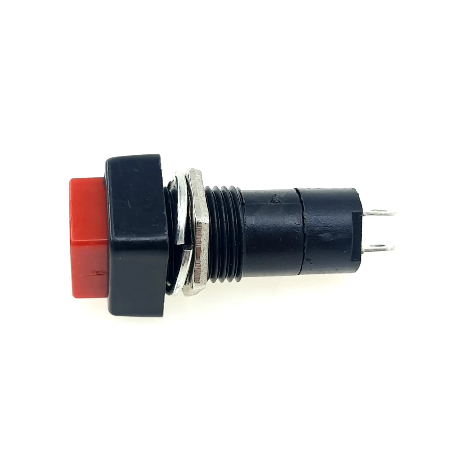 کلید شستی فشاری مربعی قرمز با قطر 10.5 میلی متر (Normal Open) — تصویر ۴