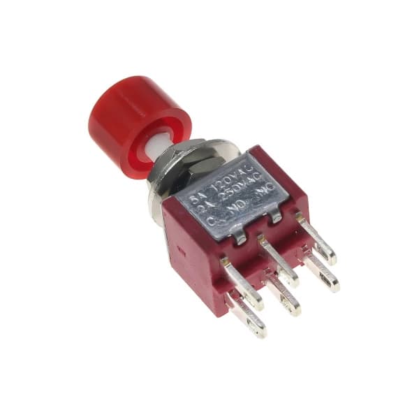 کلید شستی فشاری 6 پین مدل PS-202