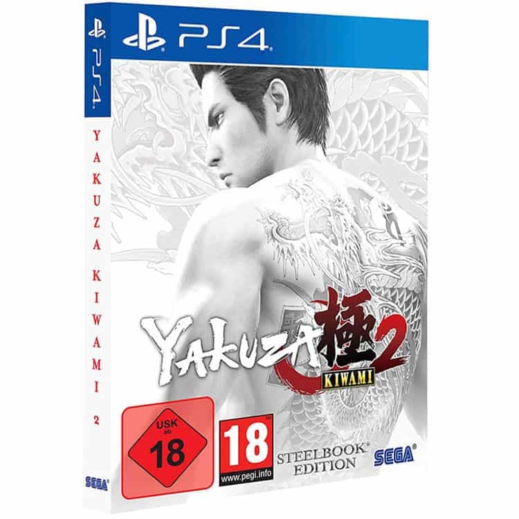 دیسک بازی Yakuza Kiwami 2 SteelBook Edition – مخصوص PS4