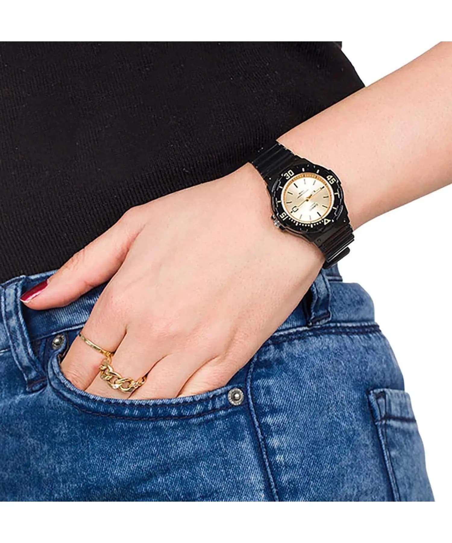 ساعت مچی زنانه کاسیو مدل Casio LRW-200H-9E2VDF — تصویر ۱۱