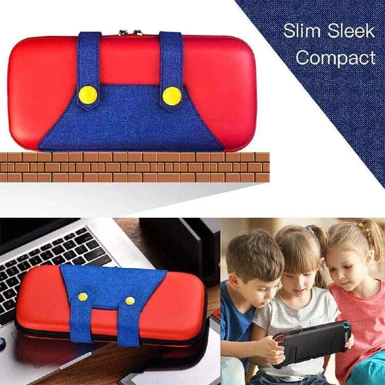 کیف Skeido مدل GNSLA-SKE100 مخصوص Nintendo Switch Lite – طرح Mario — تصویر ۳