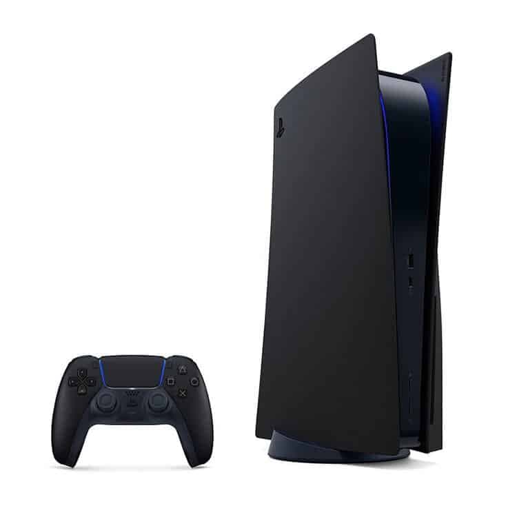 فیس پلیت مخصوص PS5 Standard Edition – رنگ Midnight Black — تصویر ۳