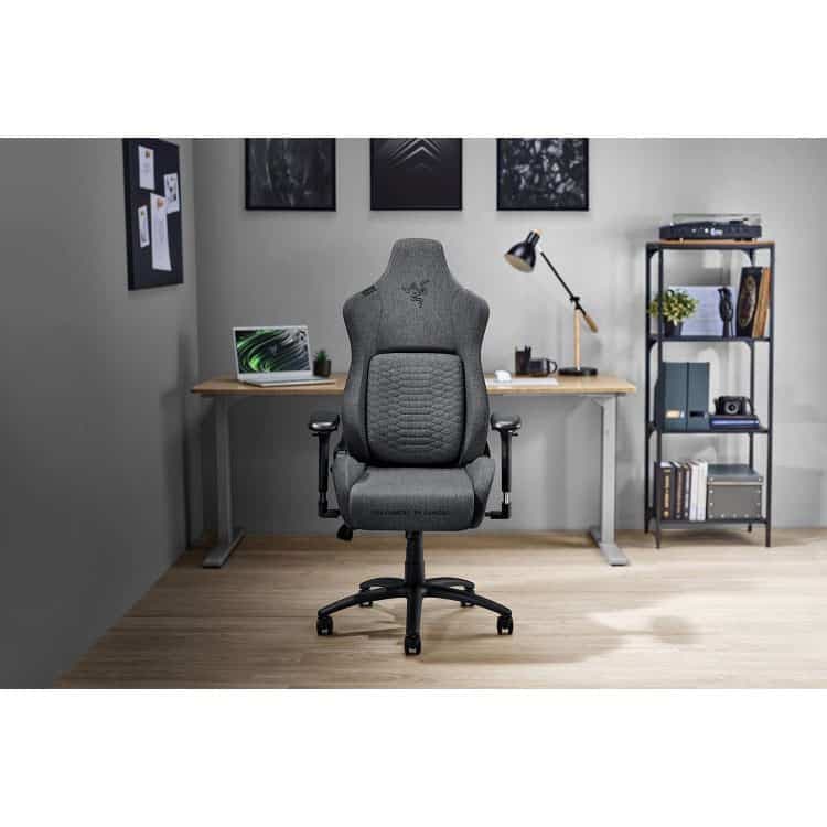 صندلی گیمینگ Razer Iskur XL – خاکستری — تصویر ۴