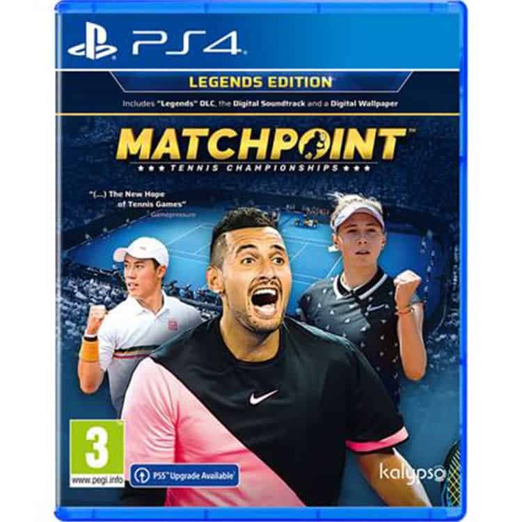 دیسک بازی Matchpoint Tennis Championships Legends Edition – مخصوص PS4