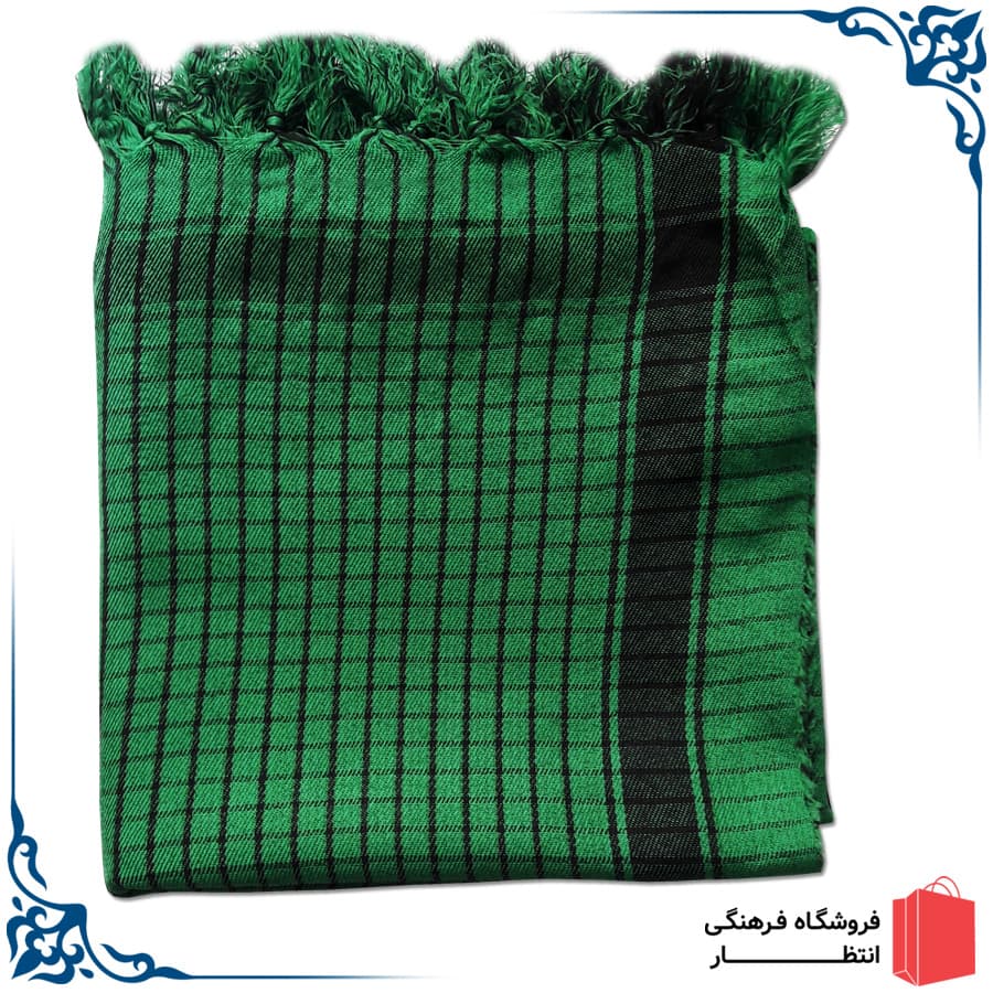 چفیه سبز سایز 100×100