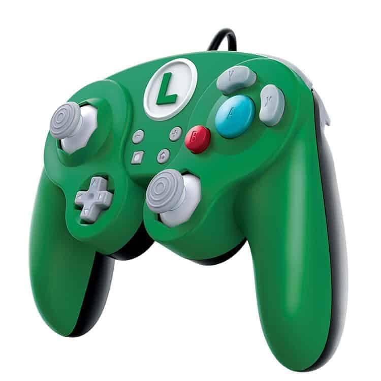 کنترلر با سیم PDP Fight Pad Pro مخصوص Nintendo Switch – طرح Luigi — تصویر ۵