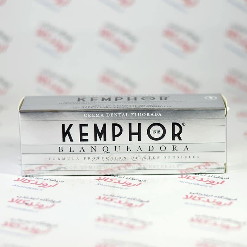 خمیردندان سفید کننده کمفور KEMPHOR مدل BLANQUEADORA