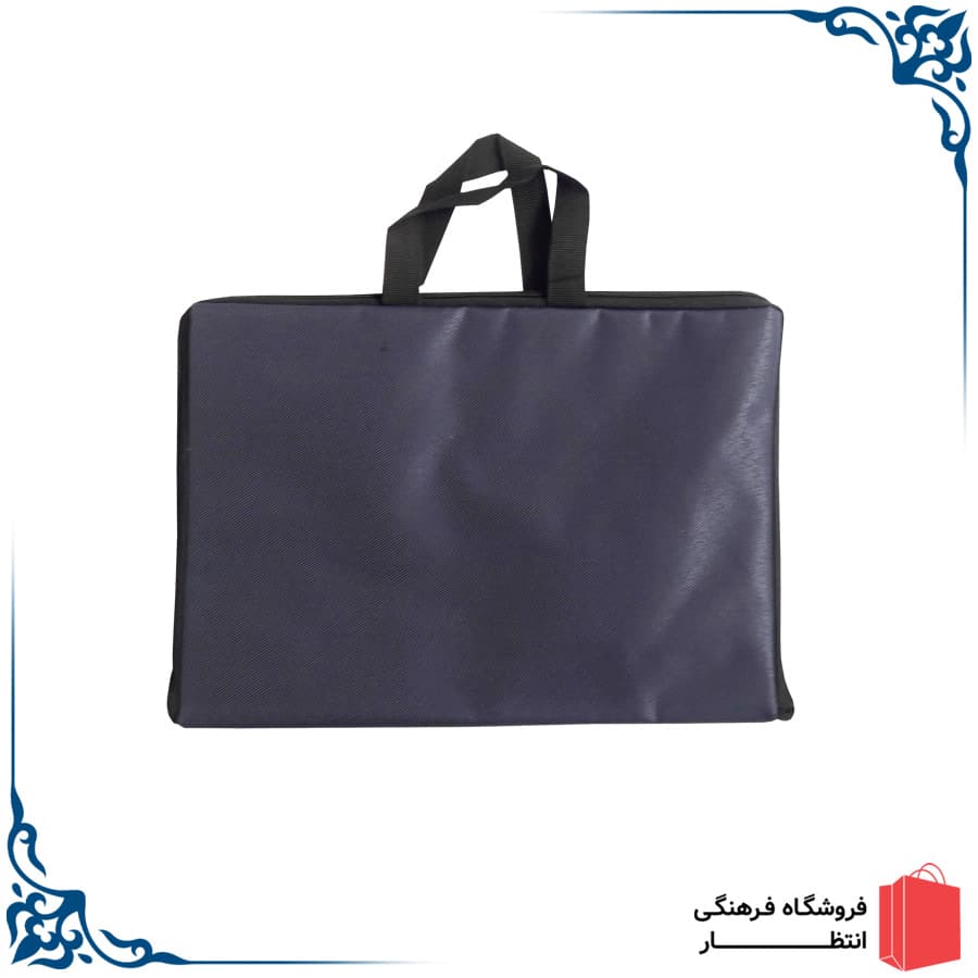 سجاده کیفی مشکی نقره ای