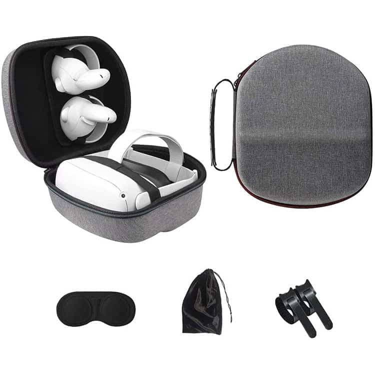 کیف مسافرتی Dethinton مدل GVRHA-DET101 مخصوص Oculus Quest 2 – خاکستری — تصویر ۷