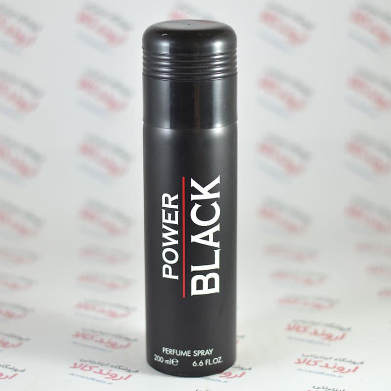 اسپری بدن POWER BLACK